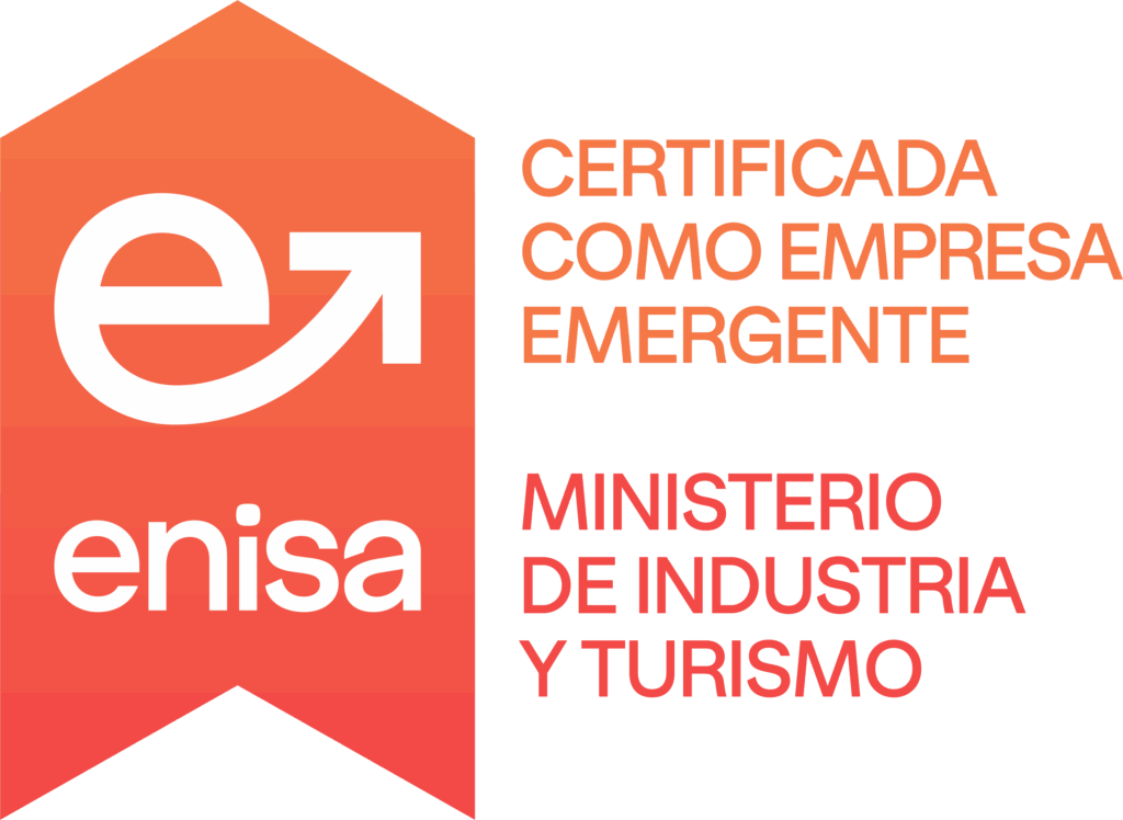 Certificada como Empresa Emergente — ENISA